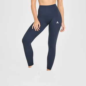 Pantalones de yoga de cintura alta para mujer, transpirables, sin costuras, para fitness, ejercicio, correr, leggings con cintura elástica para mujer - Product Image 1