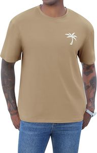 เสื้อยืดโอเวอร์ไซส์ผ้าฝ้ายแท้ 100% น้ำหนัก 220 กรัม พิมพ์ลายตามสั่งที่ไหล่ สไตล์ฮิปฮอป ไซส์พลัส ผ้าฝ้ายแท้ 100% ทรงบ็อกซี่ สำหรับผู้ชาย - Product Image 5