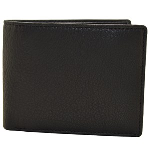 <b>Men's</b> Genuine Leather Slim Bifold <b>Wallet</b> Minimalist Short Length Fold Closure Daily Use Short Length Open Customizable OEM - Product Image 1