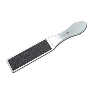 Râpe à pieds en acier inoxydable – Conception ergonomique antidérapante avec surface de ponçage double face pour éliminer les callosités, les talons fendillés et les peaux mortes - Product Image 3