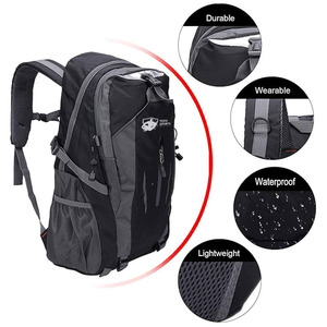 Mochila de Viaje con Cierre de Cremallera, Logotipo Personalizado, Material de Poliéster Duradero, Cómoda, Ligera y Transpirable, del Mejor Proveedor - Product Image 5