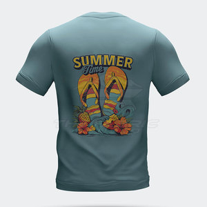 เสื้อยืดแฟชั่นลำลองสำหรับผู้ชายผ้าโพลีเอสเตอร์/ ผ้าฝ้ายแห้งเร็วระบายอากาศได้ดีทันสมัย - Product Image 3