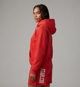 <b>Women</b> Printed Hooded Sweat <b>Shorts</b> Full Sleeve Pullover Baggy 100% Cotton Fleece Two Piece Printing Winter Sweat <b>Short</b> <b>Set</b> Ladies - Product Image 6