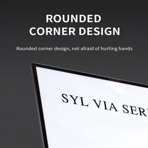 Góc tròn A1/A2/A3/A4 hộp đèn mỏng độ sáng cao biển quảng cáo thang máy bảng hiệu văn hóa tường <span class=keywords><strong>LED</strong></span> trong nhà hiển thị áp phích - Product Image 3