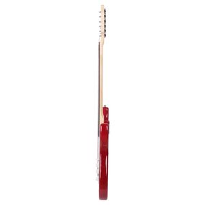 Chitarra Elettrica Rosso Tramonto con Tastiera in Palissandro, Top Solido da 39 Pollici, Corpo in Carbonio e Acciaio, per Principianti, Viaggiatori e Professionisti - Product Image 3