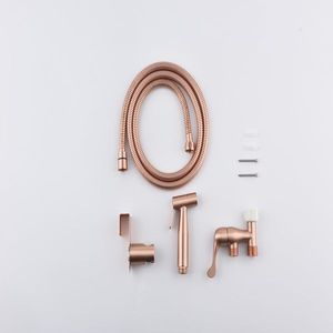 Spruzzatore Bidet Portatile in Acciaio Inossidabile, Kit Spruzzatore per Bagno Facile da Installare con Tubo di Attacco per WC e Panni - Product Image 2