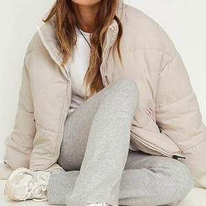 2026 Highly Demanded <b>Women's</b> Solid Colored Puffer <b>Jacket</b> Breathable <b>Lightweight</b> Fabric <b>Women's</b> Polyester Puffer <b>Jackets</b> - Product Image 5