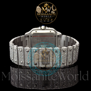 Luxury Iced Out Hip Hop Moissanite <b>Watch</b> <b>for</b> <b>Men</b> with Diamond Style Finish <b>for</b> Celebrity Inspired Fashion Available <b>for</b> Sale - Product Image 3