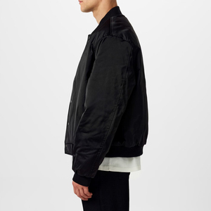 Veste bomber rembourrée coupe-vent de qualité supérieure, pour usage sportif, hiver, extérieur, en tissu parachute, avec fermeture éclair. - Product Image 5