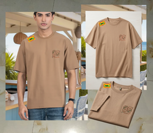 Vente directe usine – T-shirts en coton à manches courtes, motifs variés, taille XS, vêtements imprimés en stock pour femmes et hommes - Product Image 1