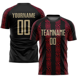 ชุดเสื้อและกางเกงฟุตบอลแบบกำหนดเอง ชุดยูนิฟอร์มฟุตบอลพร้อมชื่อและหมายเลขส่วนตัว - Product Image 3