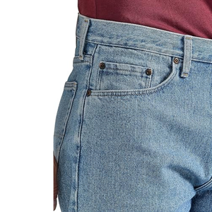 Pantalones Cortos de Mezclilla para Hombre, Lavado Claro, Personalizados, Estilo Casual Vintage, para Uso Diario en Verano - Product Image 4
