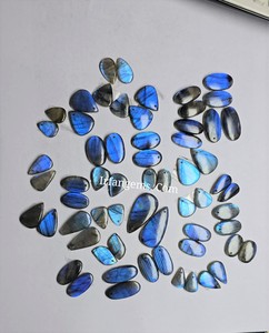 Lot de Cabochons en Labradorite Bleue 100% Naturelle de Haute Qualité, Poli à la Main, Prix de Gros - Product Image 3