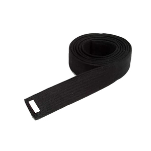 Cinturón de Karate Negro Personalizado de Primera Calidad al por Mayor, Transpirable, Ligero, de Secado Rápido, Unisex para Adultos - Product Image 2