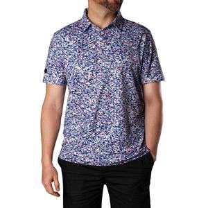 Polo de Golf Personalizado de Alta Calidad con Logotipo Bordado, Polo de Golf Elástico en 4 Direcciones, Uniforme de Polo de Manga Corta para Hombre - Product Image 1