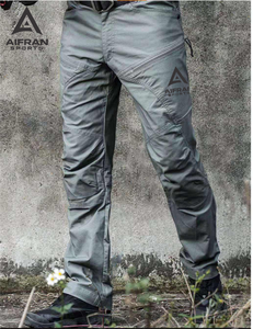 Pantalon de travail multi-poches pour homme, durable, extensible, pour la randonnée, le camping et l'entraînement - Product Image 6