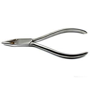 Pince à épiler orthodontique manuelle de haute qualité Blowmed BM.99.1446, creuse, 14 cm, en acier inoxydable, certifiée CE, garantie de 3 ans, dentaire - Product Image 4