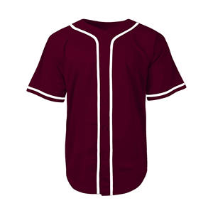 New Arrival Sports Wear 100% Polyester Fabric Breathable High Quality Baseball Uniform Best Price - Product Image 1