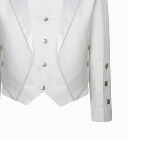 Chaqueta y Chaleco Escoceses Personalizados para Hombre, Estilo Príncipe Charlie, El Mejor Material Hecho para la Temporada de Primavera, 100% Alta Calidad - Product Image 5