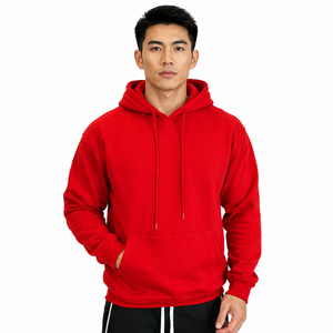 เสื้อฮู้ดดี้ผู้ชายสำหรับฤดูหนาวรุ่นใหม่ ผ้าฝ้ายหนา 100% ระบายอากาศได้ดี กันลม เหมาะสำหรับออกกำลังกาย วิ่ง และเล่นกีฬา มีหลายสี - Product Image 1