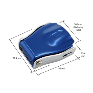Cinturón de Seguridad Subacuático de Aleación de Aluminio con Hebilla de Liberación Rápida, Duradero, Bloqueable, Ajustable, Multipunto, Estilo Lujoso, ISO 9001 - Product Image 2