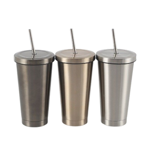 Vaisselle et accessoires : Nouveau gobelet isotherme en acier inoxydable de haute qualité, taille moyenne, en métal - Product Image 5