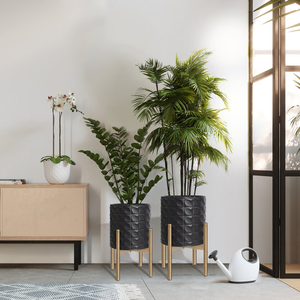 Soporte de Metal para Macetas, de Hierro, Calidad Premium, Construcción Ligera y Duradera, Acabado Moderno y Pulido, para Interiores, Exteriores y Hoteles - Product Image 3