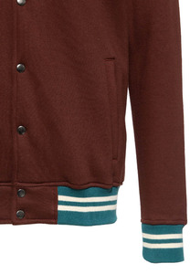 Vestes de baseball pour hommes, veste varsity personnalisée de haute qualité, 100% coton polaire, broderie de logo, sport, automne - Product Image 3