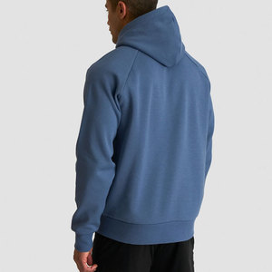 Nouveau design de panneau, prix d'usine de gros, matière confortable, respirant, avec capuche et poches, pull-over grande taille pour hommes - Product Image 5