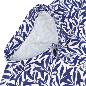 Vente en gros de t-shirts de golf en polyester 100% personnalisés pour hommes t-shirts tricotés par sublimation imprimée avec logo brodé - Product Image 3