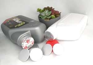 Revestimiento de sellado por inducción de papel de aluminio personalizado OEM ODM a prueba de manipulaciones y fugas para botellas de alimentos PET/PE fabricadas en Vietnam - Product Image 5