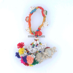 Rare Wholesale Indian <b>Gold</b> Supplier Antique Indian Vintage Authentic Banjara Tribal Armlet <b>Bracelet</b> Anklet Tassel Belly WB019 - Product Image 2