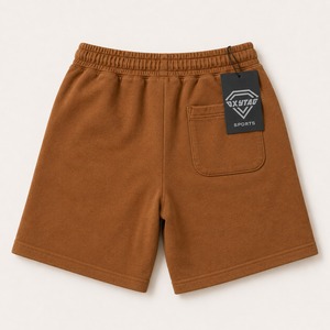 Custom High Quality Heavyweight Cotton <b>Fleece</b> <b>Shorts</b> Manufacturer Premium Blank Streetwear Relaxed Fit <b>Men</b> Gym Training Apparel - Product Image 2
