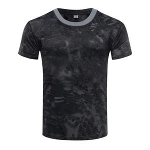 เสื้อยืดลายพรางแขนยาวสำหรับตกปลาเสื้อยืดผ้าฝ้ายลายพรางสำหรับ100% ใส่ได้ทั้งชายและหญิง - Product Image 1