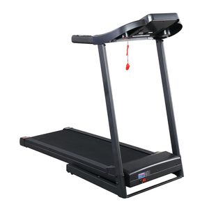 Tapis Roulant Domestico Elettrico Pieghevole 1.0HP, Peso Massimo 150kg, Test Frequenza Cardiaca, Fitness Cardio per Casa - Product Image 1