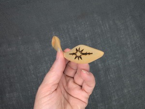 Cuillère à thé en bois artisanale, sans danger pour les aliments, en bois naturel, cuillère à café, à thé, à sucre, accessoire de cuisine pour la maison - Product Image 2