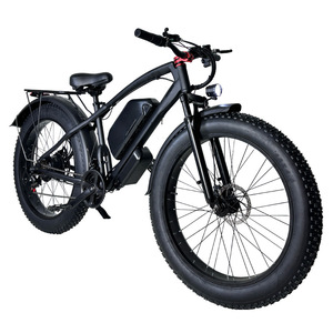 Vélo de montagne électrique 26*3 pouces, moteur arrière sans balais 1000W, freins à disque doubles, batterie lithium 48V 15Ah - Product Image 2