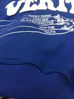 Sweat-shirt à capuche intégral bleu roi pour homme, coupe classique, couleur unie, en molleton bouclette, manches longues, avec poche, 370 grammes