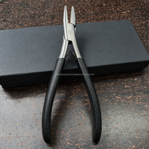 OEM Hair Extension Pliers 7 Inch Professional Extension Application <b>Tool</b> with Black Presentation <b>Box</b> Manufacturer - Product Image 2