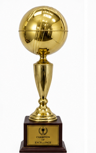 CHAMP KING Gold Sports <b>Trophy</b> <b>Cup</b> Champion Of Excellence Award Durable Premium Quality Metal <b>Trophy</b> - Product Image 2