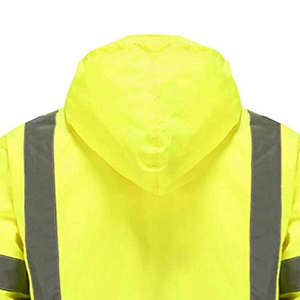 Chaqueta de Seguridad Reflectante de Invierno, Resistente, de Alta Visibilidad, Ropa de Trabajo Industrial con Logotipo Personalizado Impreso - Product Image 1