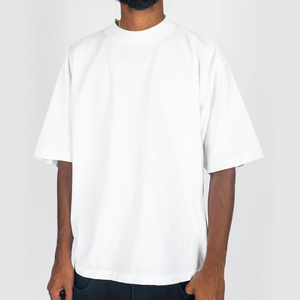 Factory Direct Custom Fashion Streetwear Tees Heavyweight Cotton Drop Shoulder Tees Private Label - Product Image 6