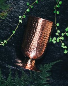 Copper <b>glasses</b> bulk pack durable metal tumblers for <b>water</b> juice cocktail use reusable eco friendly kitchen dining drinkware - Product Image 3
