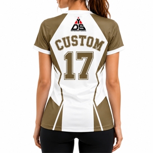 Camiseta Deportiva Personalizada para Mujer, Ropa de Equipo de Secado Rápido, Ajuste Atlético, Sublimación Personalizada, Calidad Premium - Product Image 2