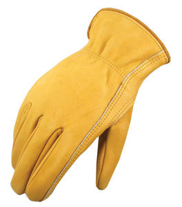 Guantes de Trabajo de Seguridad para Construcción, Resistentes a la Abrasión, Anticorte, de Cuero, con Protección para el Pulgar - Product Image 2