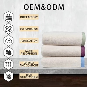 Toalla de Mano de Algodón Premium Ultra Suave, Altamente Absorbente, de Secado Rápido, para Baño, Spa, Hotel, Proveedor Mayorista, Bordado Floral - Product Image 3