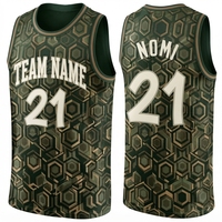 Maillot de basket-ball pour équipe masculine, uniforme de haute qualité, édition classique, réversible, vêtements de sport brodés