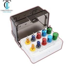 Kit d'implants dentaires avec jauge de profondeur, cliquet et jeu de forets, instruments en acier inoxydable, TARIQ CRAFTED INDUSTRIES - Product Image 4
