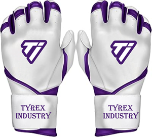 Gants de frappe de baseball de haute qualité, design en cuir souple inspiré de Bruce Bolt, pour un contrôle maximal du bâton. - Product Image 1