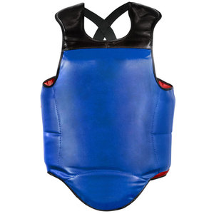 Protector de Pecho de Cuero Genuino de Diseño Personalizado para Boxeo, Protector Corporal para Entrenamiento de Kickboxing y MMA, Transpirable, Duradero, Antideslizante, para Karate - Product Image 1